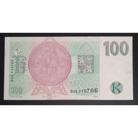 Czech Republic 100 Korun 1997 Unc-