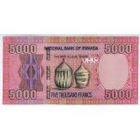 Rwanda 5000 Francs 2014 UNC 