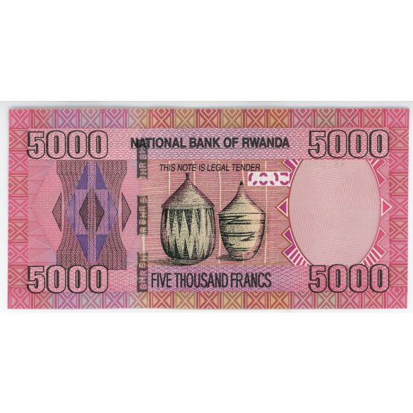 Rwanda 5000 Francs 2014 UNC 