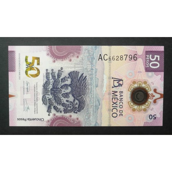 Mexico 50 Pesos 2021 UNC