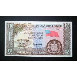 Nyugat-Szamoa 5 Pounds 2020 UNC emlékbankjegy