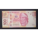 Mexikó 100 Pesos 2017 Unc