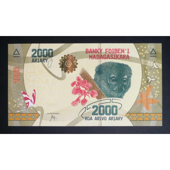 Madagaszkár 2000 Ariary 2017 UNC