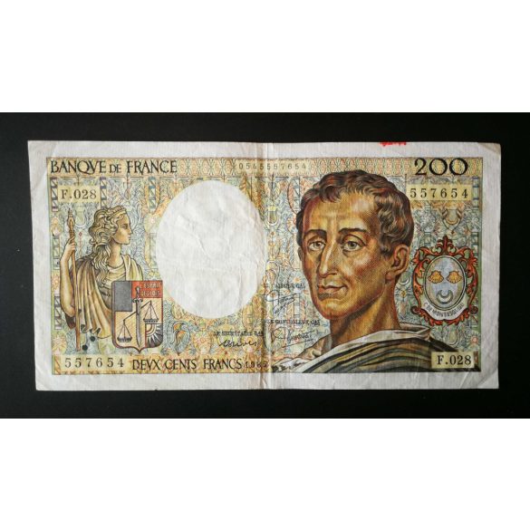 France 200 Francs 1985 F