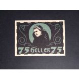 Austria 75 Heller 1920 Unc Ulrichsberg