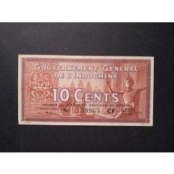 Francia Indokína 10 Cents 1939 UNC-