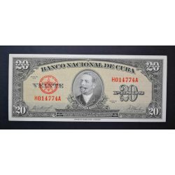 Cuba 20 Pesos 1958 UNC