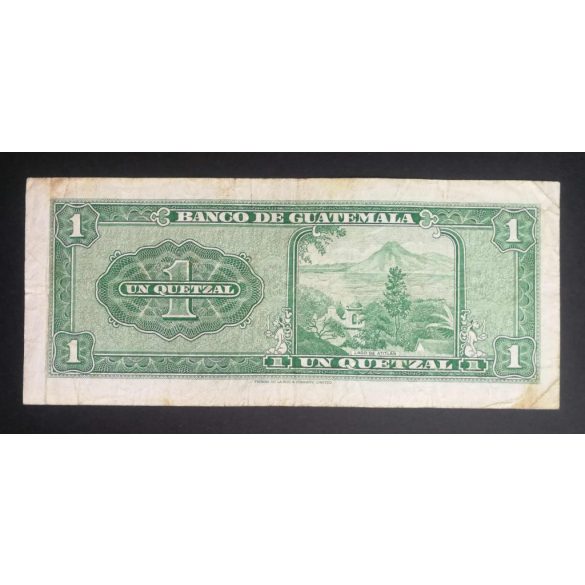 Guatemala 1 Quetzal 1969 F