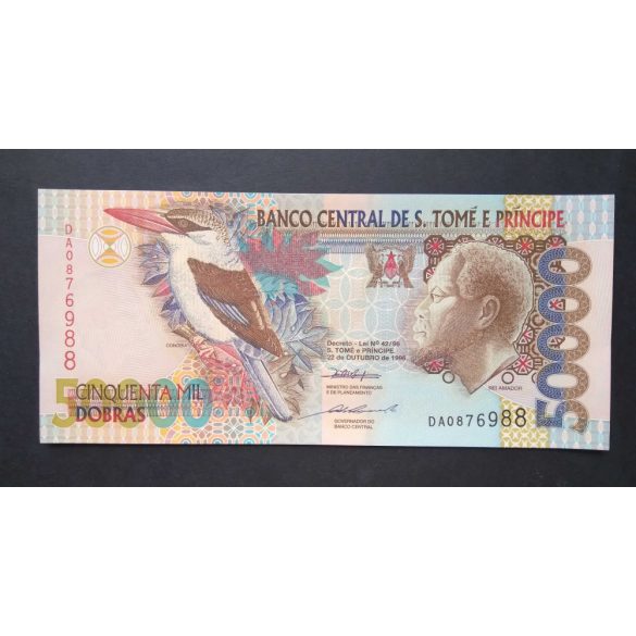 Sao Tome and Principe 50000 Dobras 1996 UNC 