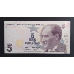  Törökország 5 Lira 2013 Unc