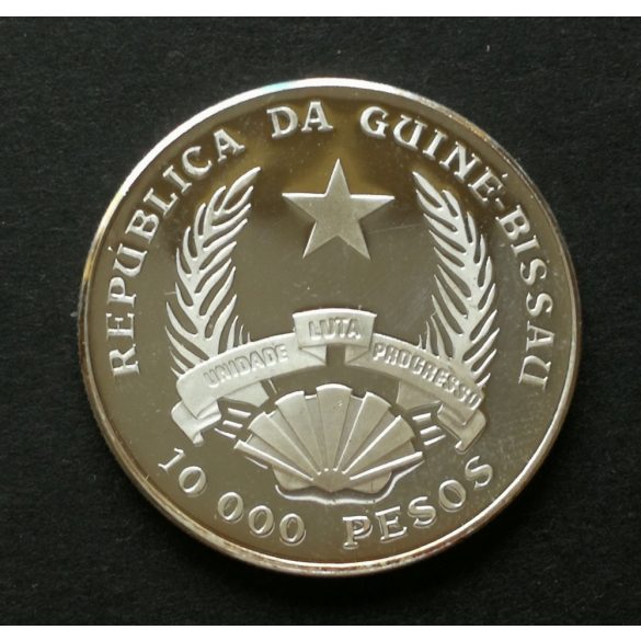 Bissau Guinea 10000 Pesos 1993 Proof 15,3 g silver