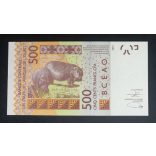 West African States Niger 500 Francs 2022 UNC