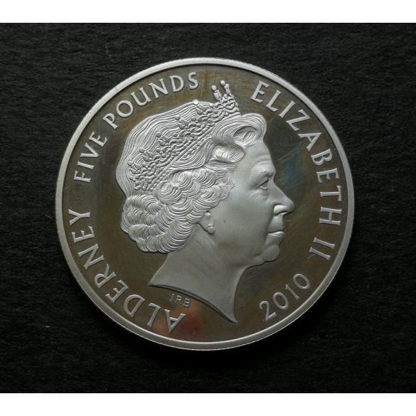Alderney 5 Pounds 2010 Silver PP, Commemorative coin