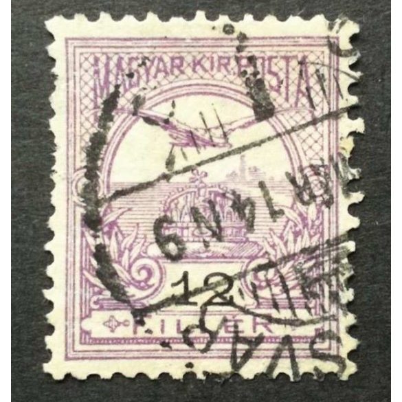 Hungary 1900 TURUL 12 F. perf. 12 : 11 3/4 ... SVÁR used