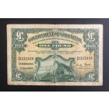 Gibraltar 1 Pound 1942 F