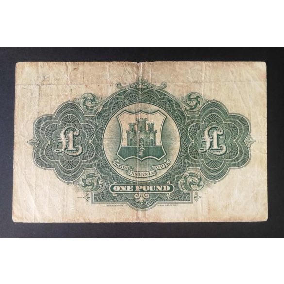 Gibraltar 1 Pound 1942 F