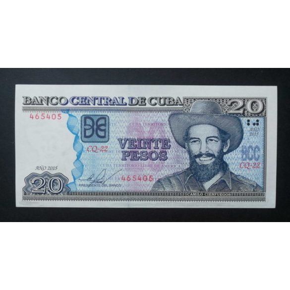 Cuba 20 Pesos 2015 UNC