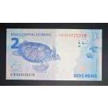 Brazil 2 Reais 2010 Unc
