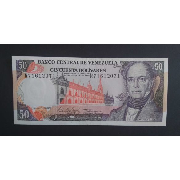 Venezuela 50 Bolivares 1995 Unc 