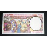 Central African States Cameroon 5000 Francs 1994-97 UNC