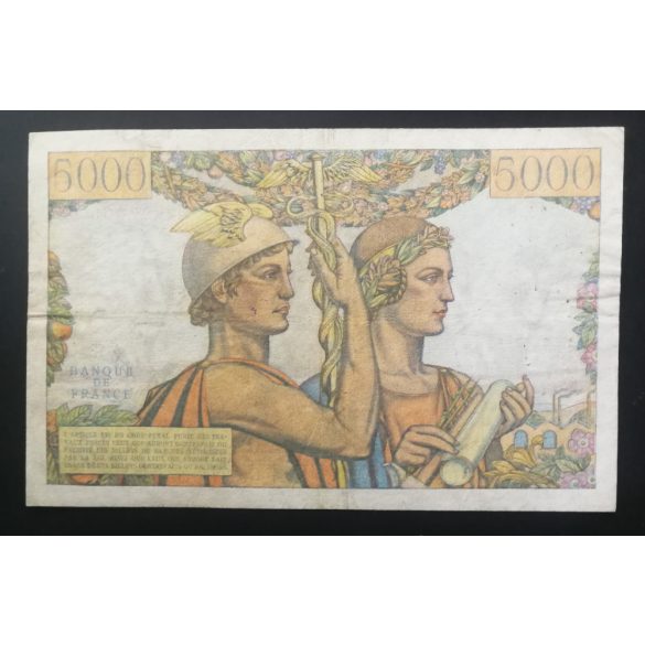 France 5000 Francs 1951 VF-