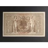 Germany 1000 Mark 1910 XF+