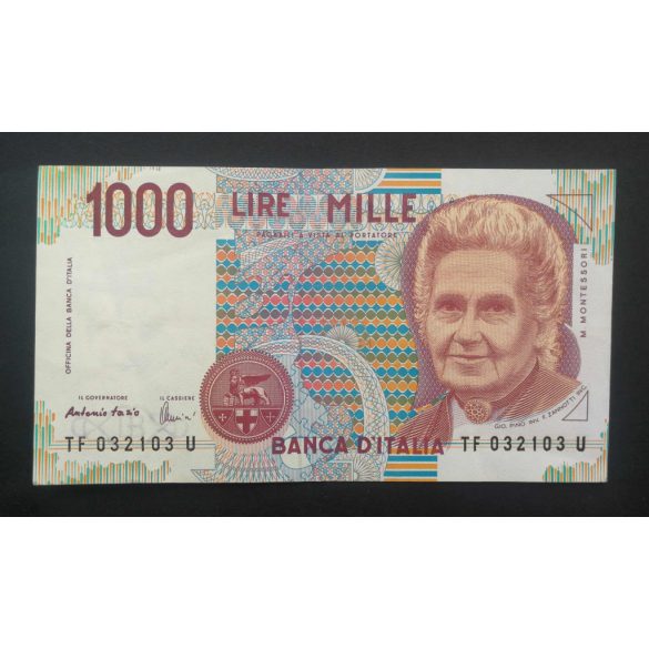 Olaszország 1000 Lire 1990 F