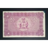 Németország 20 Mark Remscheid 1918 VF- 