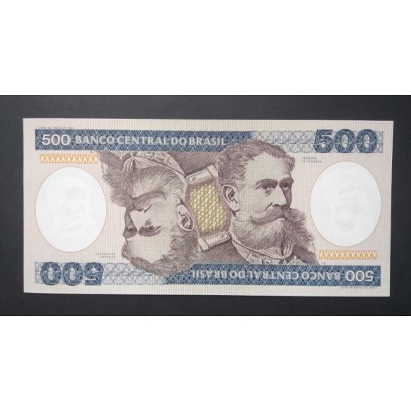 Brazília 500 Cruzeiros 1985 Unc