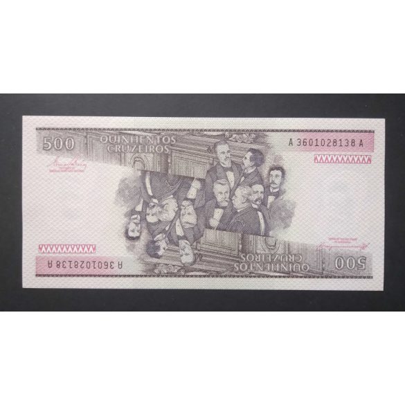 Brazil 500 Cruzeiros 1985 Unc