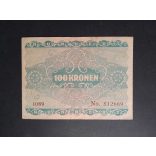 Ausztria 100 Korona 1922 VF