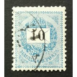   Hungary 1898 Letter, black cipher 10 kr. perf. 12 : 11 3/4 used