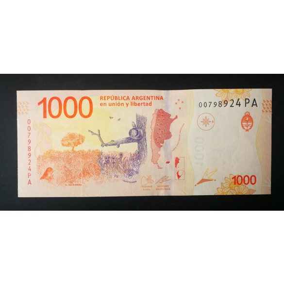 Argentina 1000 Pesos 2019 Unc