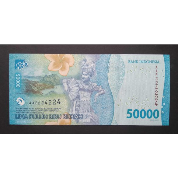 Indonesia 50000 Rupiah 2022 Unc