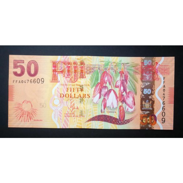 Fiji 50 Dollars 2012 Unc