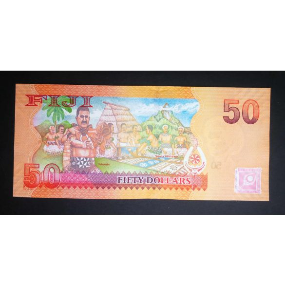 Fiji 50 Dollars 2012 Unc