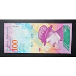 Venezuela 100 Bolivares 2018 Unc