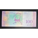 Venezuela 100 Bolivares 2018 Unc