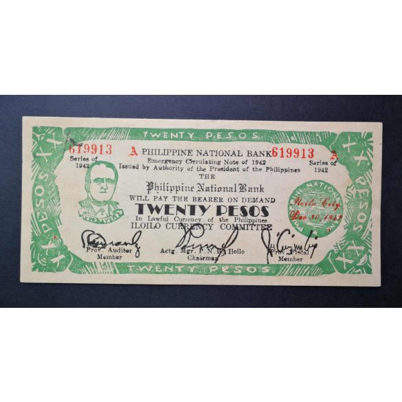 Philippines 20 Pesos 1942 UNC-