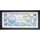 Nicaragua 25 Centavos 1991 UNC