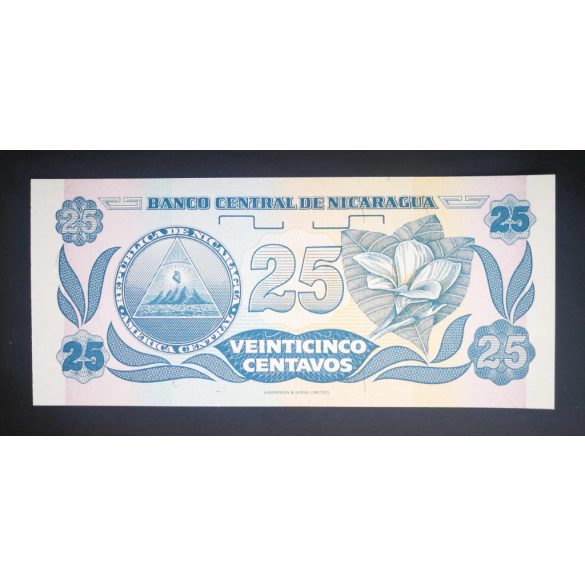 Nicaragua 25 Centavos 1991 UNC