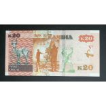 Zambia 20 Kwacha 2020 UNC 