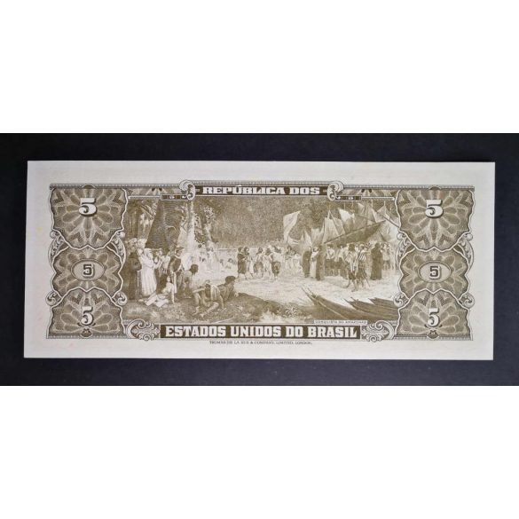 Brazil 5 Cruzeiros 1962 UNC