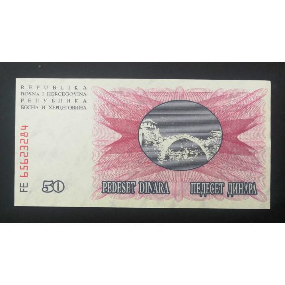 Bosznia-Hercegovina 50 Dinár 1992 UNC