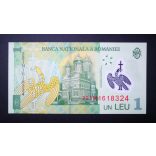 Romania 1 Leu 2018 UNC