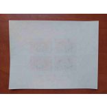 1950 UPU blokk  vágott