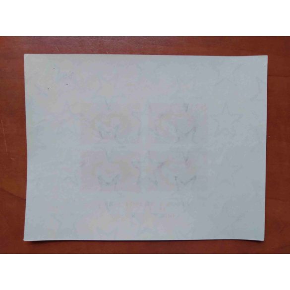 1950 UPU blokk  vágott