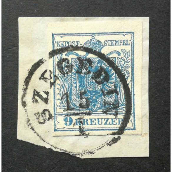 Hungary 1850 9 Kr. Szegedin