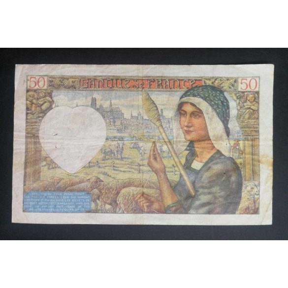 France 50 Francs 1941 F