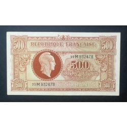 Franciaország 500 Francs 1944 VF+